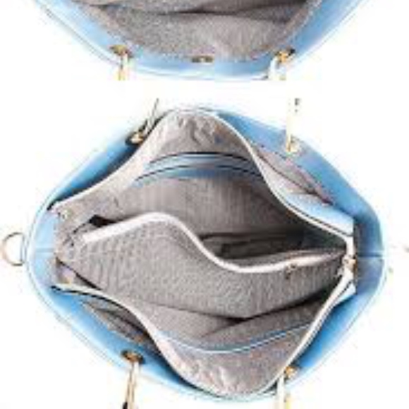 ISABELLE HANDBAGS VEGAN QUILTED NYLON TOTE - Picture 10 of 10